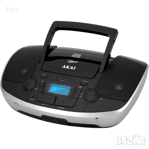 ЧИСТО НОВО Преносима Радио Уредба AKAI APRC-108, CD, MP3, Черeн цвят 12 МЕСЕЦА ПЪЛНА ГАРАНЦИЯ, снимка 1 - Радиокасетофони, транзистори - 40412537