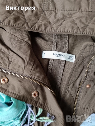 дамска тънка парка mango, снимка 5 - Якета - 51966468