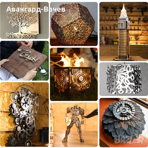 6 в 1 CNC машина за лазерно рязане и машина за фибролазерно заваряване, снимка 2 - Други машини и части - 53343386