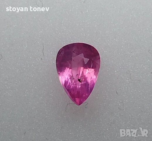 Ултра рядък Махеинге шпипел в неоново розово 0.52кт.! Нов!, снимка 12 - Други - 50496830