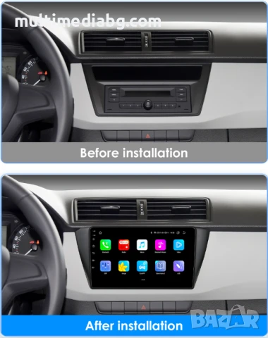 Skoda Fabia 3 2015 - 2019 Мултимедия Навигация Android, снимка 2 - Аксесоари и консумативи - 51107099