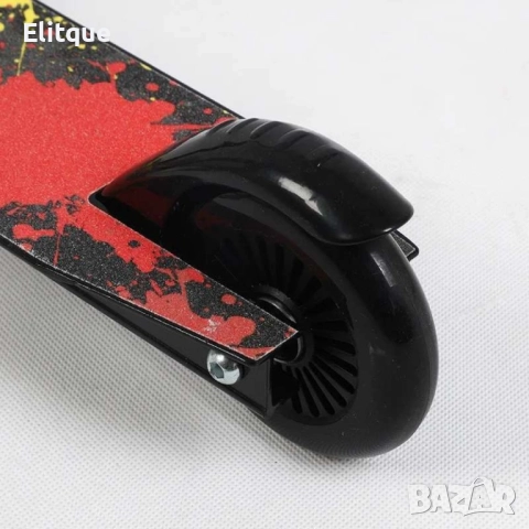 Усилена тротинетка за трикове с метална спирачка и гумени ръкохватки., снимка 2 - Други - 52869535