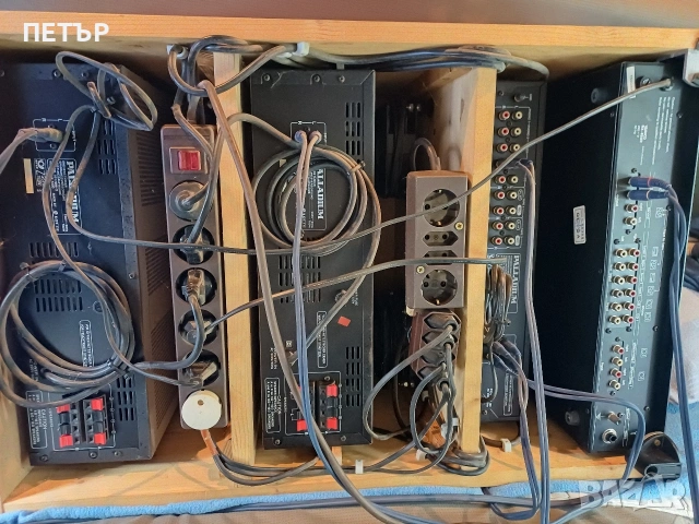 MX 855 EC VIVANCO . 48.5 х 28 х 9.5 см към мииксера бяха свързани тия усилвателите, снимка 6 - Ресийвъри, усилватели, смесителни пултове - 52839745