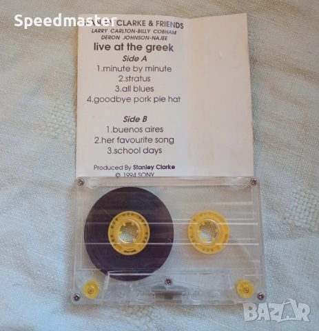 Stanley Clarke and Friends - Live at the Greek, снимка 2 - Аудио касети - 53669483