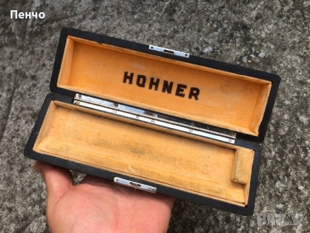 стара професионална хармоника "HOHNER", снимка 2 - Духови инструменти - 42279858