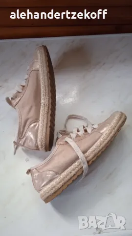 Еспадрили златисти Seaster, снимка 5 - Други - 50180157