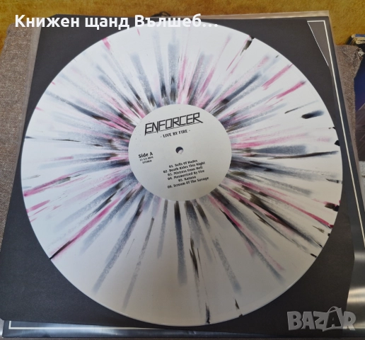 Грамофонни Плочи - Рок-Метъл: Enforcer - Live By Fire - Live - LP Gatefold (Coloured Vinyl), снимка 4 - Грамофонни плочи - 52237537