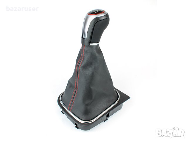 Топка скоростен лост с маншон VW Golf/Голф 5 червен 6 скорости, снимка 10 - Аксесоари и консумативи - 42342789