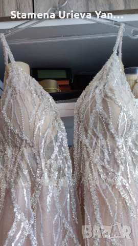 Дизайнерска официална рокля, снимка 4 - Сватбени рокли - 51789370
