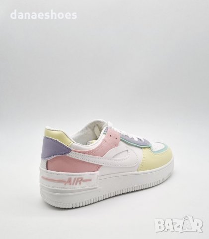 Дамски цветни сникърси AIR, снимка 3 - Дамски ежедневни обувки - 35663552