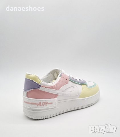 Дамски цветни сникърси AIR, снимка 3 - Дамски ежедневни обувки - 35663552