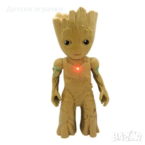 Фигурка Groot, Titan Hero, 30 см, кафява, снимка 2 - Фигурки - 53146123