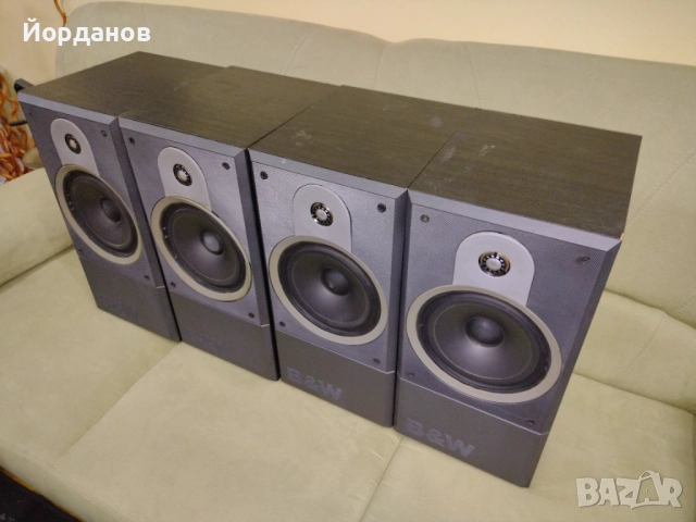 4бр. букшелф тонколони B&W DM610 , снимка 9 - Тонколони - 52040282