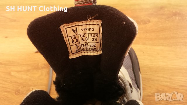 VIKING GORE-TEX Leather за лов риболов и туризъм EUR 38 / UK 5 естествена кожа водонепром0каеми - 57, снимка 13 - Дамски боти - 35686608
