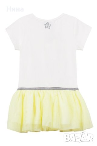 3 pommes рокля с паднала талия, снимка 4 - Бебешки рокли - 42459416