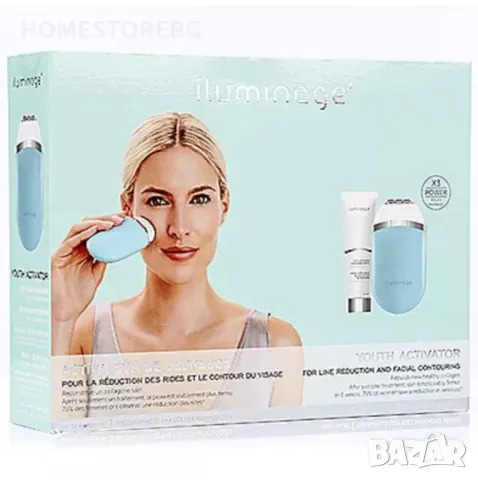 Уред против бръчки с LED, Радиочестота и Ionic Sculpt технология - ILUMINAGE Youth Activator 66583, снимка 3 - Масажори - 49020286