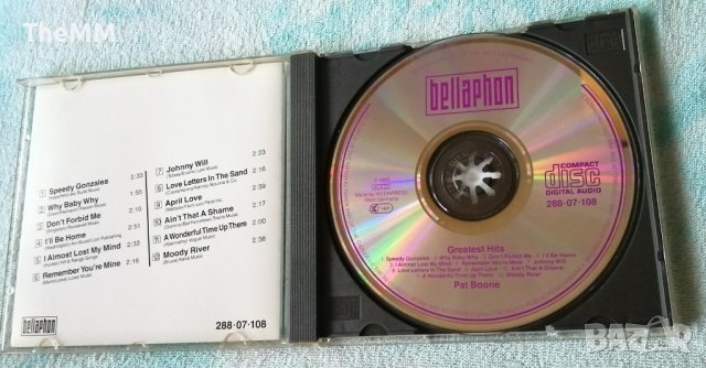 Pat Boone - Greatest Hits, снимка 2 - CD дискове - 42134484