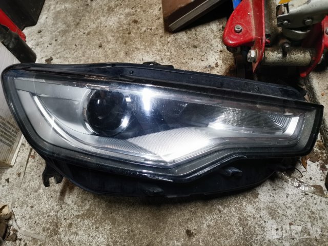 Десен Фар Биксенон за Ауди А6 2012 година 4G C7, снимка 7 - Части - 35731579