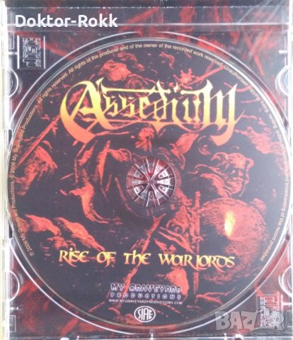 Assedium – Rise Of The Warlords (2006, CD), снимка 3 - CD дискове - 39796079