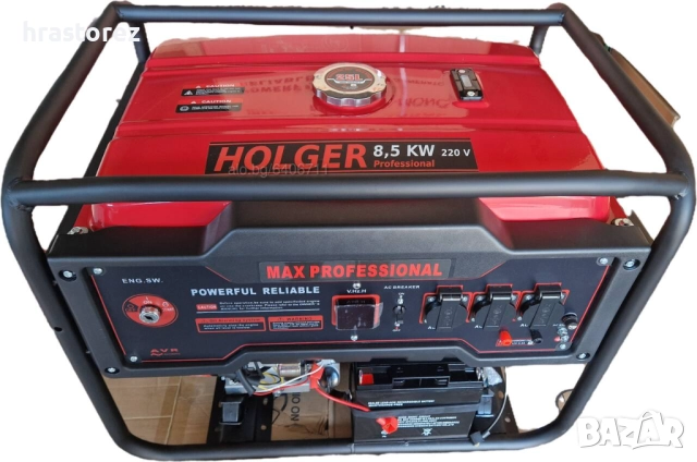 ГЕНЕРАТОР ЗА ТОК 8.5 KW монофазен с ел. старт - Генератори за ток, снимка 3 - Генератори - 48115870