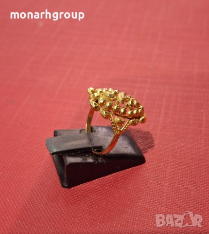 Златен пръстен /917/, снимка 3 - Пръстени - 53331488