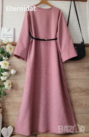 Нова официална розова рокля 