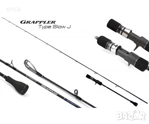 Байткаст въдица за джиг риболов - Shimano Grappler Type Slow J Baitcasting, снимка 1 - Въдици - 39837191