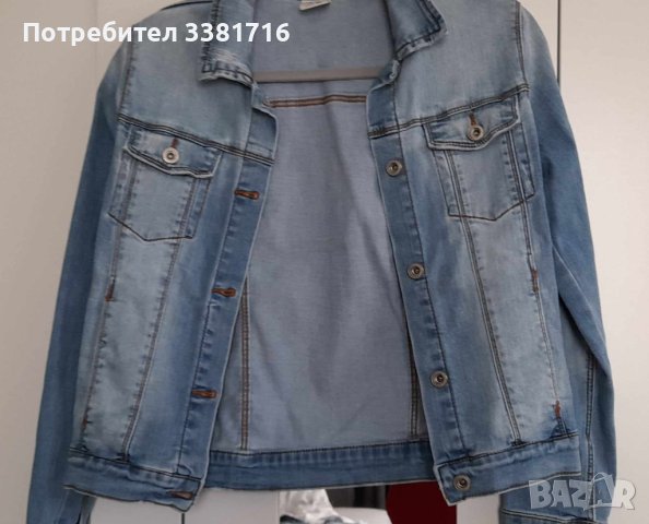 Детско дънково яке ZARA , снимка 2 - Детски якета и елеци - 42676065