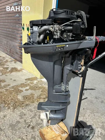 Четиритактов YAMAHA 15HP извънбордов двигател, дълъг ботуш, снимка 8 - Воден транспорт - 55054602