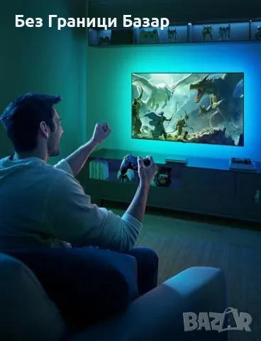 Ново Govee HDMI 2.1 Sync Box и RGB LED лента за 55-65" TV, 8K 60Hz, снимка 6 - Лед осветление - 48714524