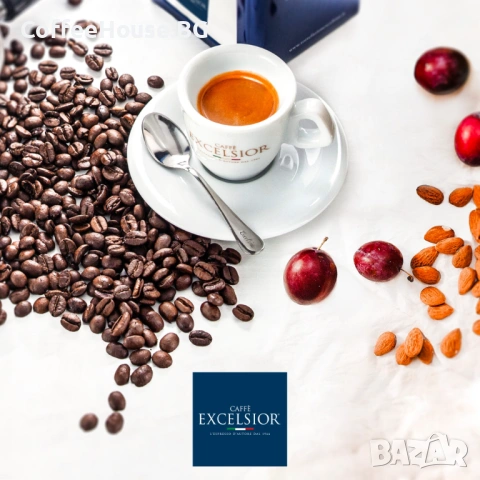 Италианско кафе на зърна - Caffe Excelsior Spirit of India, 1 кг., снимка 3 - Други - 53042610