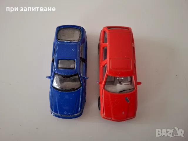 Метални колички Jaguar, Mercedes, Lexus, BMW, Volvo, на Hongwell, 1/72, снимка 9 - Колекции - 50404782