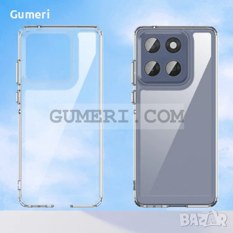  Motorola Edge 60 Fusion 5G Прозрачен Кейс Със Закалено Стъкло, снимка 8 - Калъфи, кейсове - 50504847