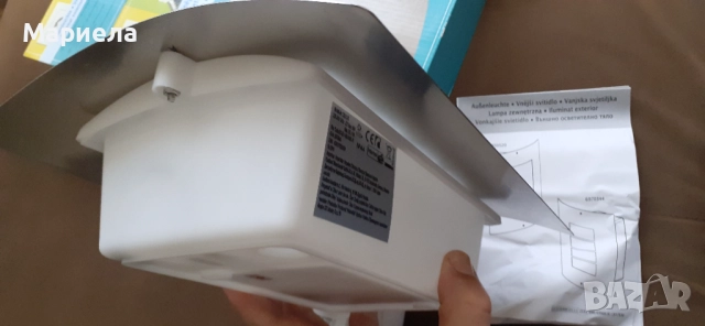 Лампа от неръждаема стомана , снимка 5 - Външни лампи - 52687422