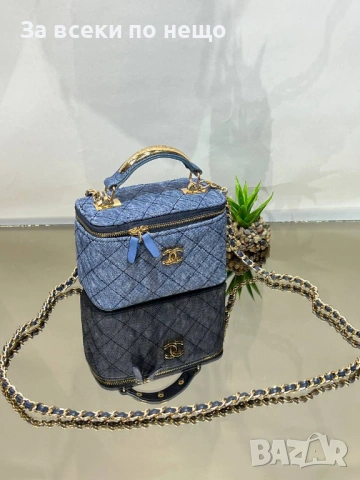 Chanel Дамска Чанта Тип Куфар - Различни Цветове Код SK1058, снимка 6 - Чанти - 53790851