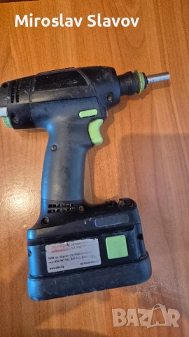 професионален акумулаторен винтоверт festool, снимка 3 - Винтоверти - 52412392