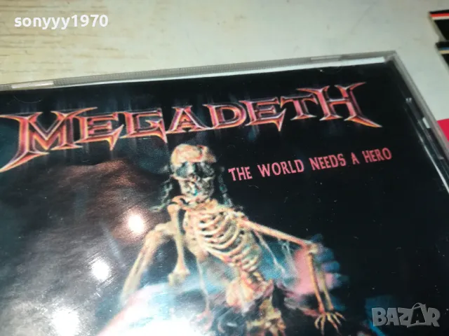MEGADETH 2001 ORIGINAL CD 1804252028, снимка 11 - CD дискове - 49944880