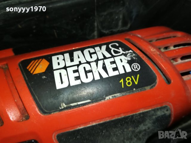 BLACK DECKER-КОМПЛЕКТ В КУФАР 0807232012, снимка 6 - Винтоверти - 41490466