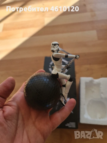 Колекционерска фигурка Star Wars, ръчно оцветена, снимка 7 - Колекции - 53666118