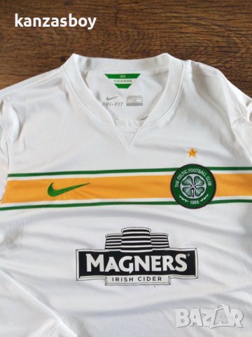 Nike FC Celtic Glasgow Hoops Third 2014/2015 - футболна мъжка блуза КАТО НОВА 
