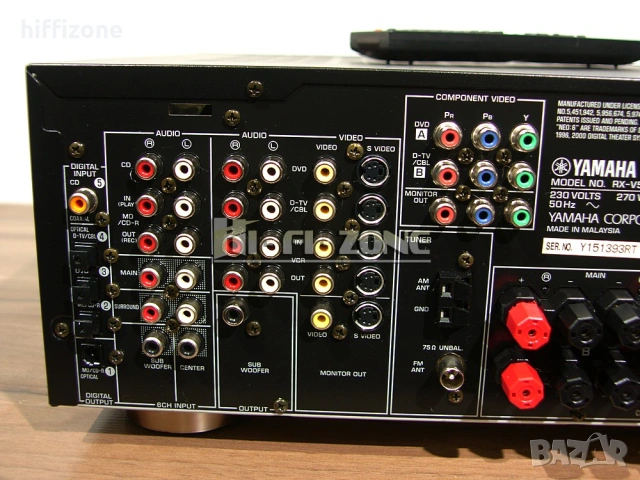 РЕСИВЪР  Yamaha rx-v540rds , снимка 8 - Ресийвъри, усилватели, смесителни пултове - 53007604