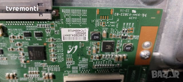 TCon BOARD,14Y_EF11_TA2C2LV0.1 for 40inc DISPLAY ,181113R3 for, TELEFUNKEN D40F275N3C, снимка 2 - Части и Платки - 39368112