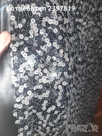 Рокля с паети, снимка 3 - Рокли - 52516960