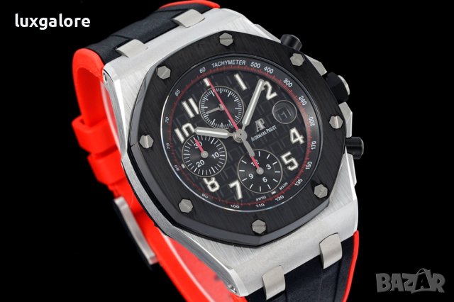 Мъжки часовник Audemars Piguet Vampire Royal Oak Offshore с швейцарски механизъм, снимка 3 - Луксозни - 41778783