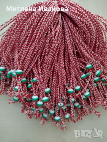 Мартеници десятки на едро и дребно , снимка 8 - Гривни - 31444047