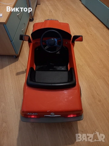 Ретро акумулаторна кола мерцедес, снимка 3 - Антикварни и старинни предмети - 53279919