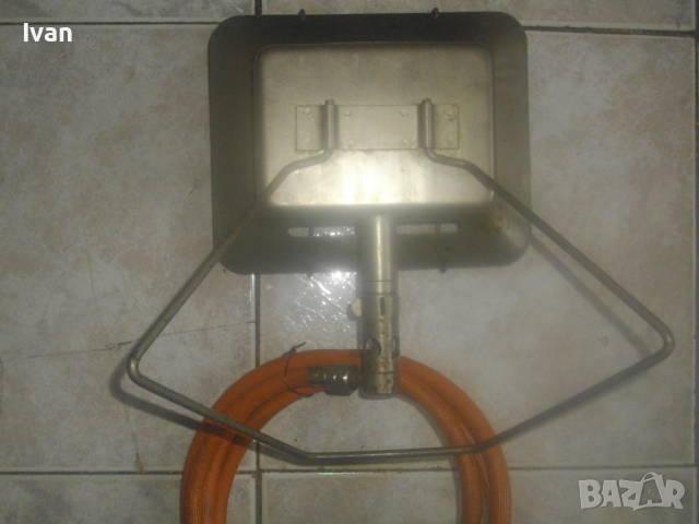 Газов Пропан-Бутан Отоплител Печка Пита-Старо Немско Качество-VEB-Коплект Маркуч/Редуцир Вентил VEB, снимка 15 - Други инструменти - 44682822