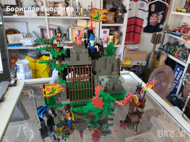 Лего 6076 Lego dragon knights dark dragons den 1993 г