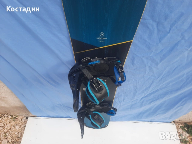 Сноуборд Nidecker Rhythm 148см. С автомати   , снимка 6 - Зимни спортове - 53423204