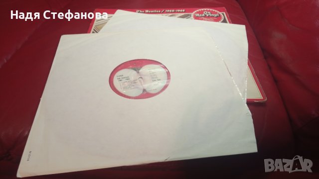 Двоен албум на Битълс THE BEATLES on red vinyl 1962/1966, снимка 3 - Грамофонни плочи - 44181929